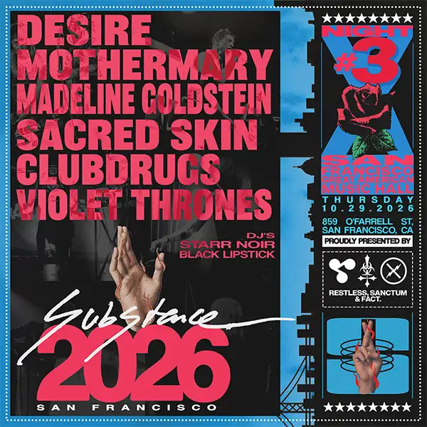 Flyer for Desire, MOTHERMARY