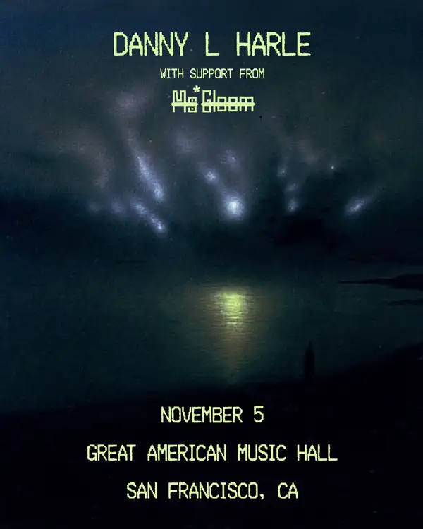 Flyer for Danny L Harle