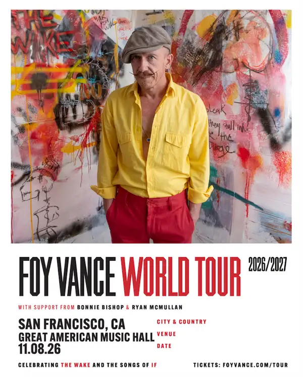 Flyer for Foy Vance