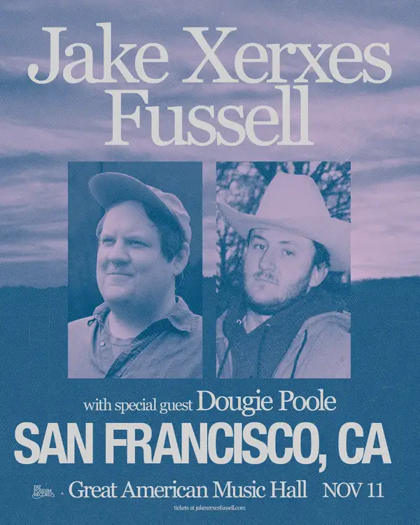 Flyer for Jake Xerxes Fussell