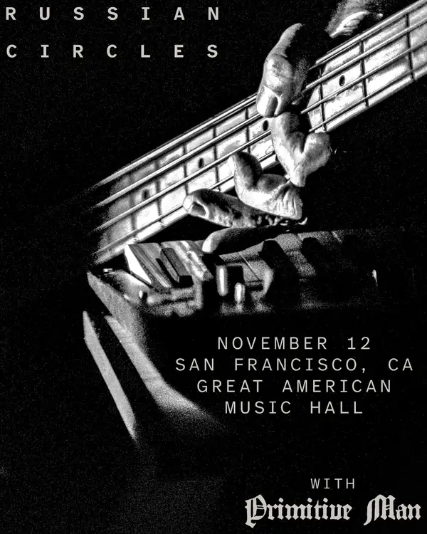 Flyer for Russian Circles