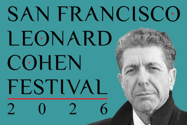 Flyer for San Francisco Leonard Cohen Festival