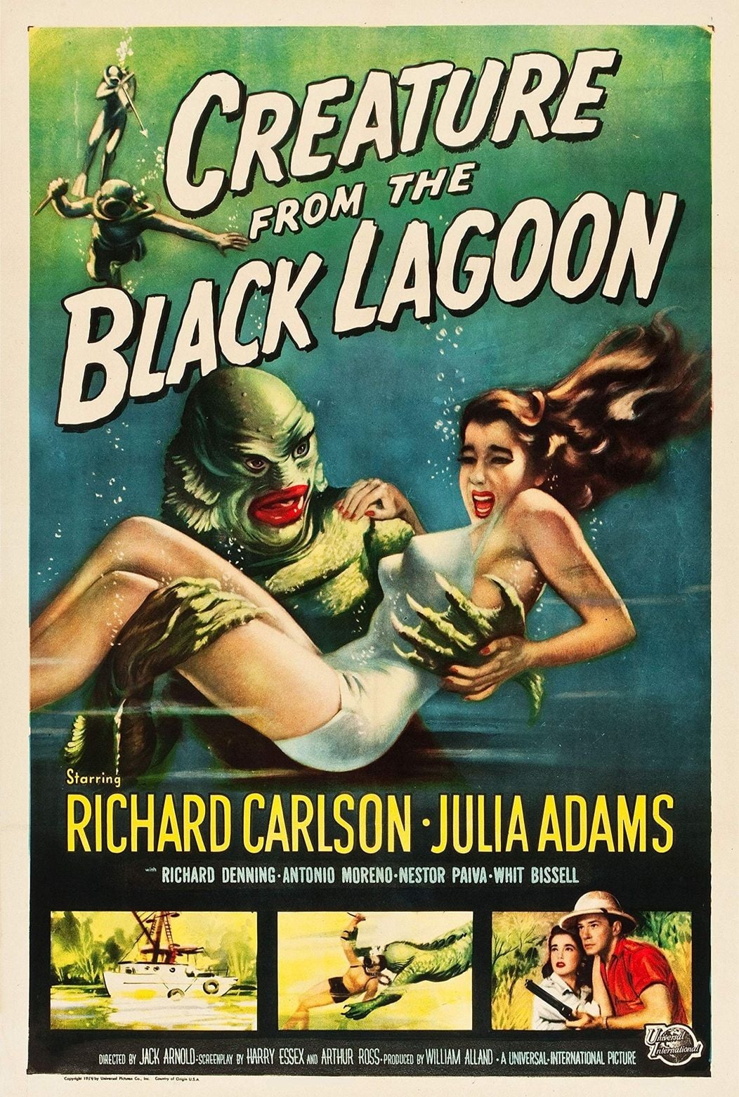 Poster for Creature from the Black Lagoon (1954)