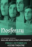 Poster for MUSIC: Nosferatu with Paz Lenchantin & Dallas Acid