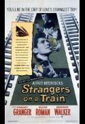 Poster for Strangers on a Train