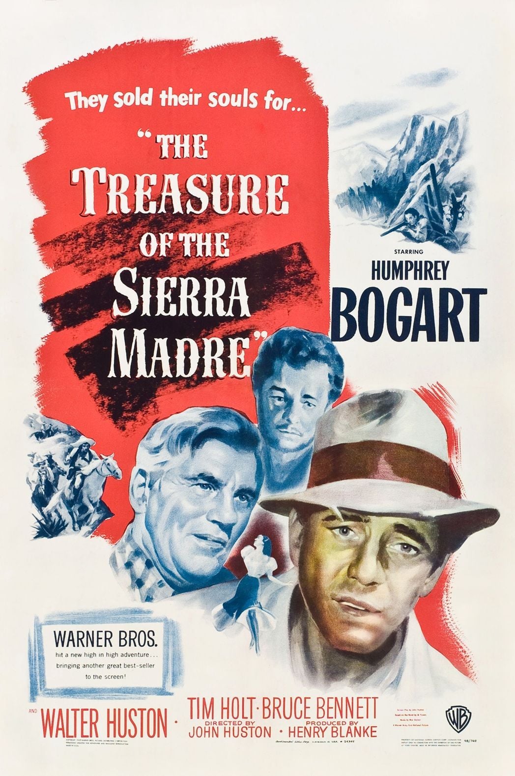 Poster for The Treasure of the Sierra Madre (1948)