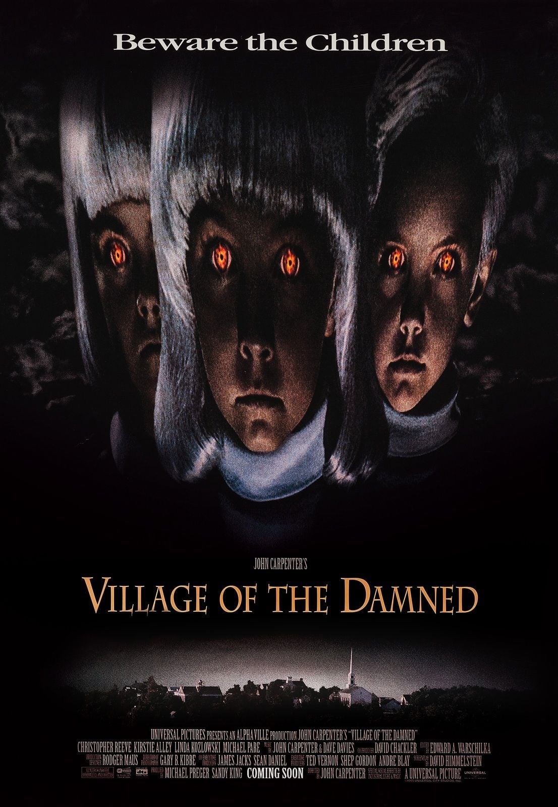 Poster for Village of the Damned (1995)